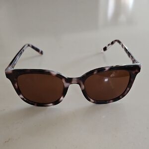 Vintage-Inspired Brown Wayfarer Sunglasses